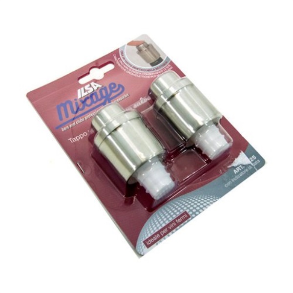 Set tappi bottiglia Ilsa 45250000IVV MIXAGE Salva Aroma sottovuoto Acc
