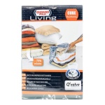 Cuki Cofresco - Sacco salvaspazio Domoliving 913106 EVO VALVE Sottovuoto Cubo Traspare