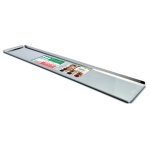 Vassoio Pinti inox 53827835 TENDER PROFESSIONAL Bancone Bar Cromo