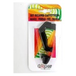 Caper - Manico e pomolo caffettiera Caper Art. MPV 2 3 Nero Nero