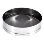Pinti inox - Setaccio Pinti inox 50905530 rete maglia fina per farina  Cromo