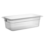 Cambro - Bacinella alimenti 1/3 Cambro 38PP190 GASTRONORM Bianco traslucido Bia