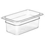 Cambro - Bacinella alimenti 1/4 Cambro 44CW135 GASTRONORM Trasparente Trasparen