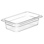Cambro - Bacinella alimenti 1/4 Cambro 42CW135 GASTRONORM Trasparente Trasparen