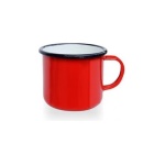 Kaufgut - Lattiera Kaufgut 012176 Bicch.Smalto Cm. 9 Rosso Eva