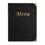 VERMES - Porta menù VERMES MC-BRA5-BL SECURIT A5 Basic Nero Nero