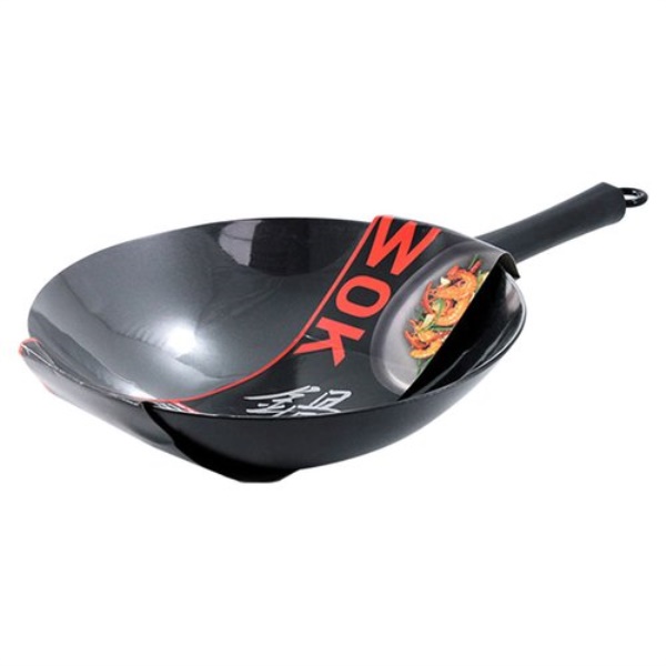Wok Kaufgut 070291 EVA 1 manico Nero