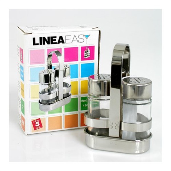 Porta spezie Ilsa 12510000IVV Easy Sale e pepe Cromo