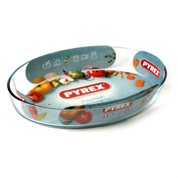 Pirofila Pyrex 345B000 Ovale Trasparente