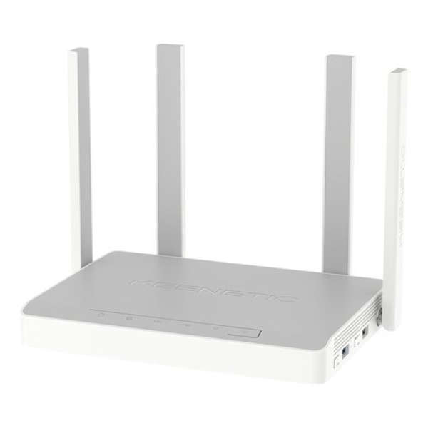 Router Keenetic KN 1811 01 EU TITAN AX3200 Multi Gigabit White e Silve