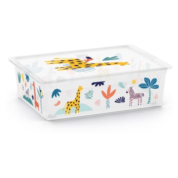 Contenitore Keter 84160005161 C BOX STYLE con ruote Wild animals