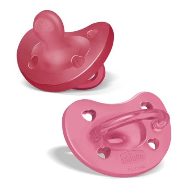 Gommotto Chicco 7308611 PHYSIOFORMA Bimba Soft Rosso e Rosa