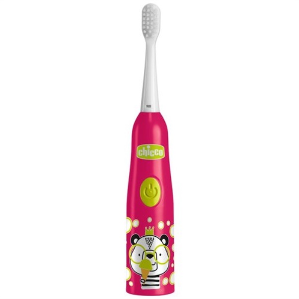Spazzolino denti Chicco 00012085000000 Elettrico Panda Fucsia