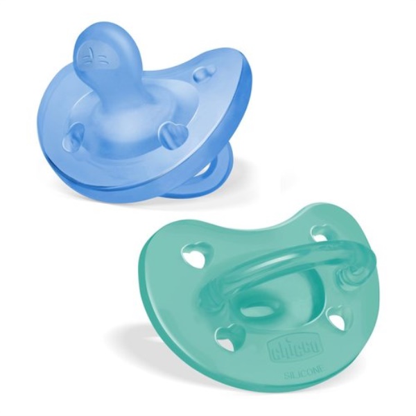 Gommotto Chicco 7308721 PHYSIOFORMA Bimbo Soft Verde e Azzurro