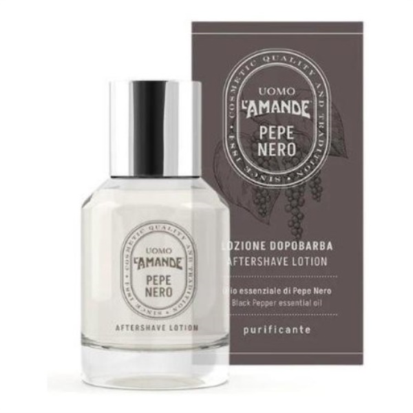 Dopobarba L'Amande Lozione alcolica pepe nero 100 ml