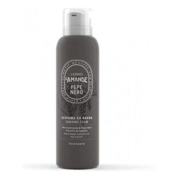 Schiuma da barba L'Amande Pepe nero 200 ml