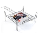 Filtex - Griglia barbecue Filtex 262 Graticola Doppia Con Piedi Cm