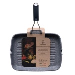 Fonderia Maggiori - Bistecchiera Fonderia Maggiori PA20 Rett. 36X26 Grigia Punt