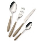 Set posate tavola Abert RN94721N24 MASTER Tortora