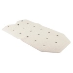 3C Casa - Tappetino antiscivolo RIDAP V02GO7303GIT SISSI Per vasca Bianco
