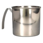 GNALI - Lattiera Gnali BB10 Bricco Cilindr. Cm.10 Inox 18/C