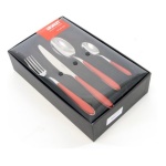 Set posate tavola Abert RN94321N24 MASTER Rosso