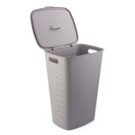 Curver - Porta biancheria Curver K258699 SOFTEX Tortora