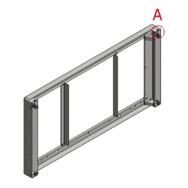 Supporto monitor TV parete Itb PM5750 Wall bracket