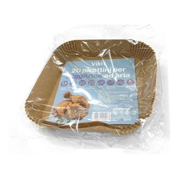 Set stampi Virinnova 2322216 VIKIT per friggitrici aria Marrone