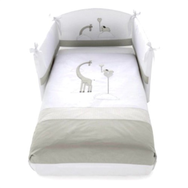 Piumone lettino Pali 0687Savanagr SAVANA set 3 pz Grigio