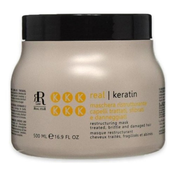 Real Keratin Maschera Ristrutturante Cheratina 1000 ml RR Line