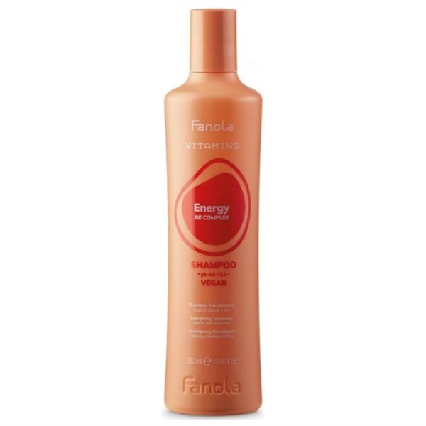 Shampoo capelli Fanola Vitamins Energy Energizzante Capelli Deboli E F