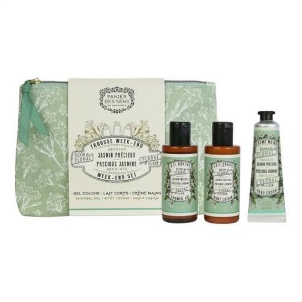 Set bagno Panier des Sens Set Regalo Candela Profumata + Diffusore Fic