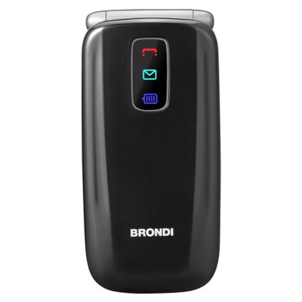 Cellulare Brondi 10281040 AMICO Leale Black metal