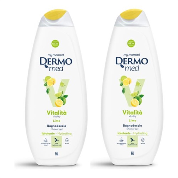 Bagno doccia Dermomed BH4309T MY MOMENT Vitality lime shower gel 2 x 6