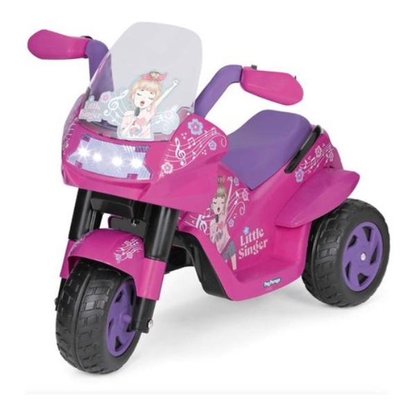 Moto elettrica Peg Perego IGED925 Moto Little Singer 50W Fucsia