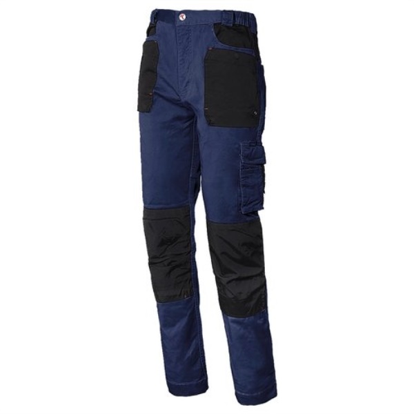 Pantaloni lavoro Issaline 8730B 040 XXL STRETCH LINE Blu e Nero