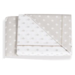 Italbaby - Lenzuola culla Italbaby 020.1288.03 Pois tortora Pois tortora
