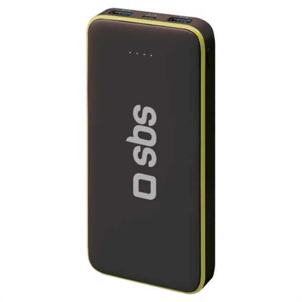 Power bank Sbs TTBB10000BY 10W Fast Charge Black