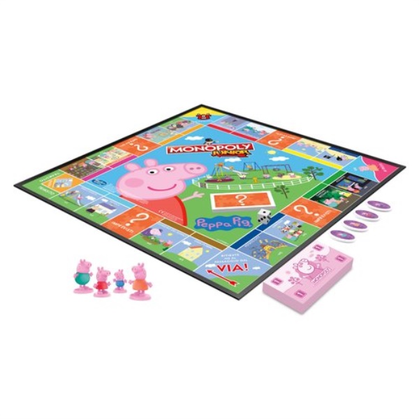 Gioco Hasbro F1656103 MONOPOLY Junior Peppa Pig gioco