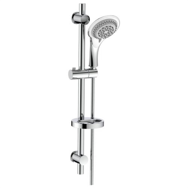 Set saliscendi con doccia Idro Bric SAPSAL0155CR MENELAO Con portasapo
