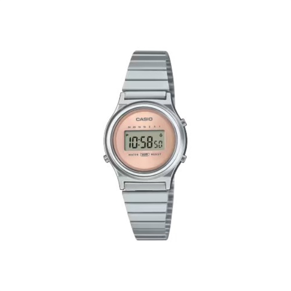 Orologio Casio LA700WE 4AEF VINTAGE Silver e Pink