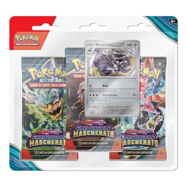 Carte gioco Gamevision PK60503 POKÉMON Scarlatto e Violetto Crepuscolo