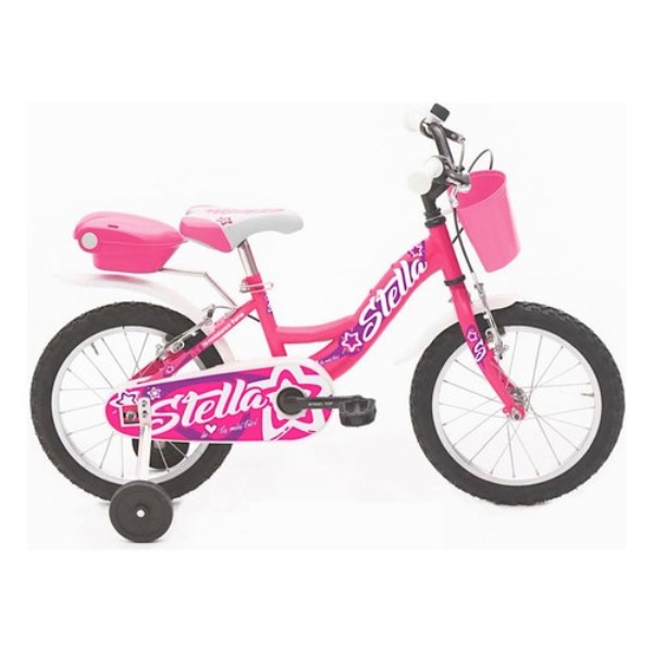 Bicicletta Mandelli 120165010 SPORT ONE Stella con Rotelle Rosa