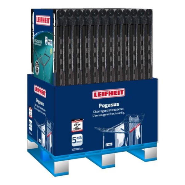 Espositore 12 pz stendibiancheria PEGASUS150 Solid Black Expo275