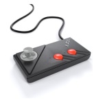 Atari - Gamepad Atari 1133600 RETRO GAMES CX78+ Black Black