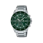CASIO - Orologio Casio EFR 526D 3AVUEF EDIFICE Silver e Green