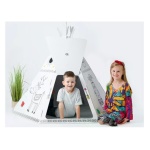 Biemme By Bcs - Tenda giocattolo Biemme by Bcs 5002 B Colorabile Paper Tipì Tent Bianc