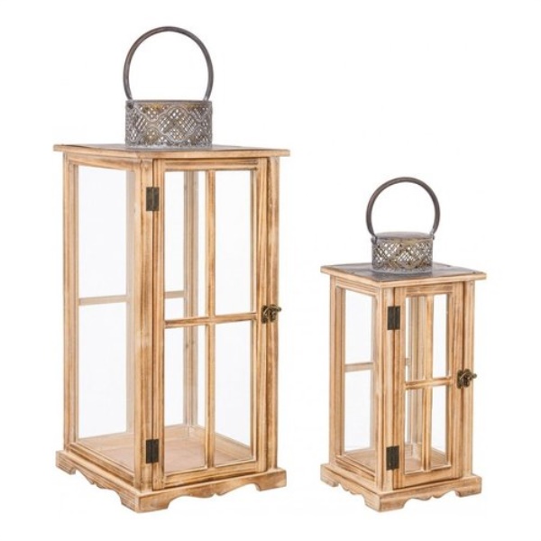 Set lanterne Yes Everyday 0141220 SHARYL Natural brunito