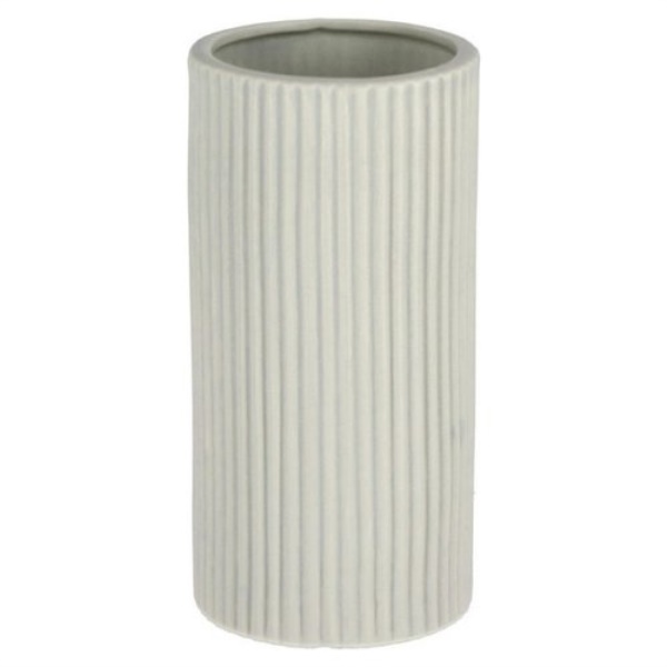 Vaso Yes Everyday 0503264 VIVY Cilindro striato Grigio chiaro